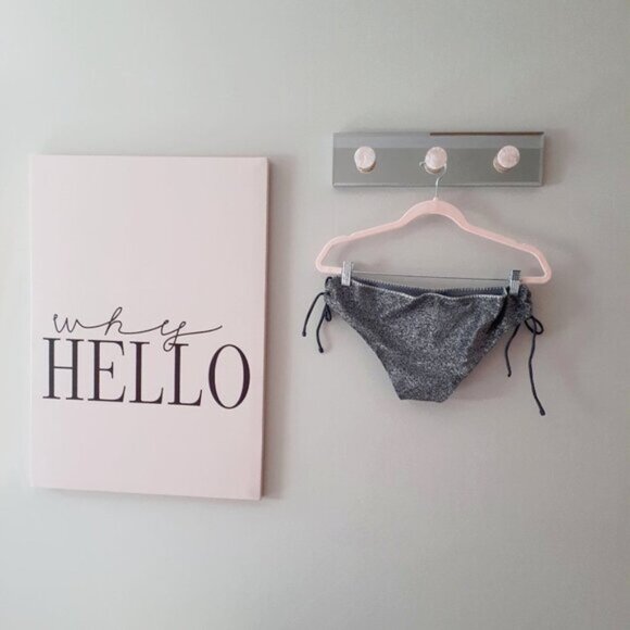 NWT Benedetta skini bikini top & adjustable side tie bottom set, XL - Picture 12 of 16